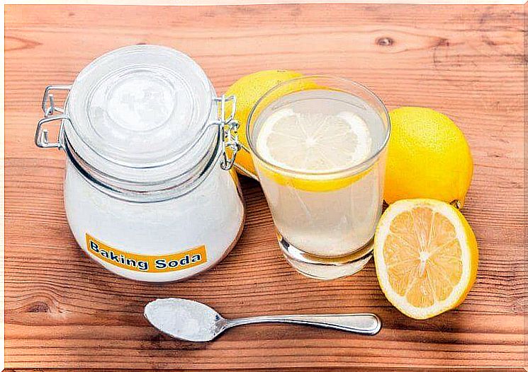 baking soda and lemon to reduce swelling