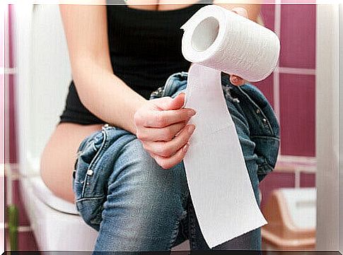 Inflammation of the gallbladder can cause problems in the toilet