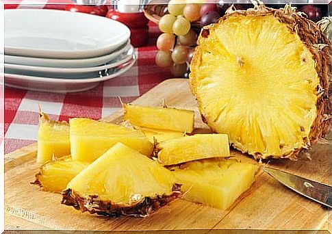 high blood pressure lowers with pineapple