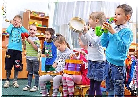 An autistic child can greatly benefit from music therapy as it requires both cognitive and social skills