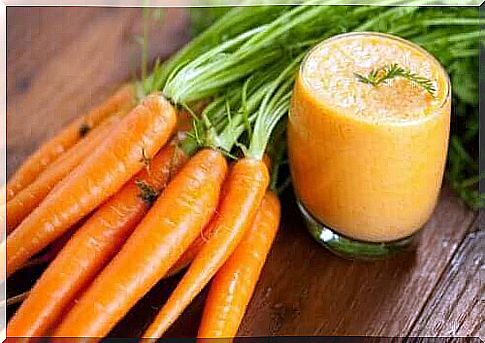 Manufacture and benefits of carrot smoothies