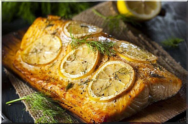 You can make salmon with lemon sauce, making different variations of it.