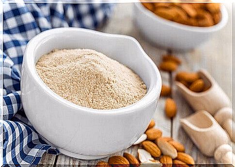 almond flour is great for the skin