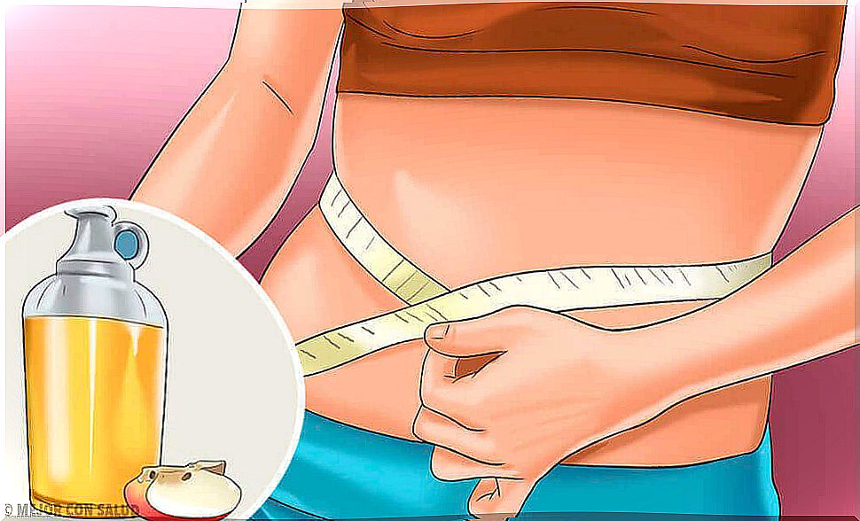 Lose weight healthily with apple cider vinegar